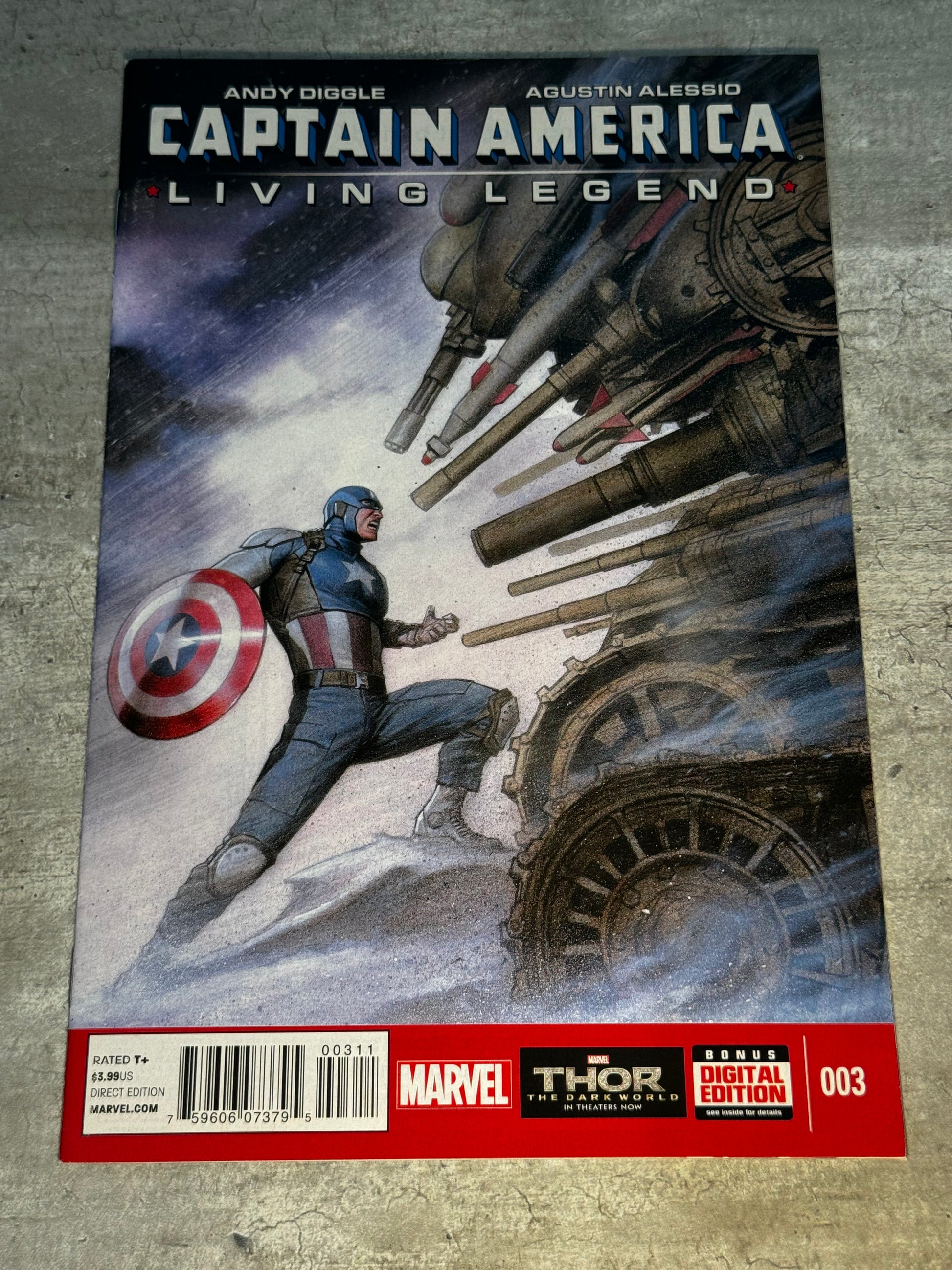 2013 - Marvel Comics - Captain America Living Legend #3 - NM - English 1