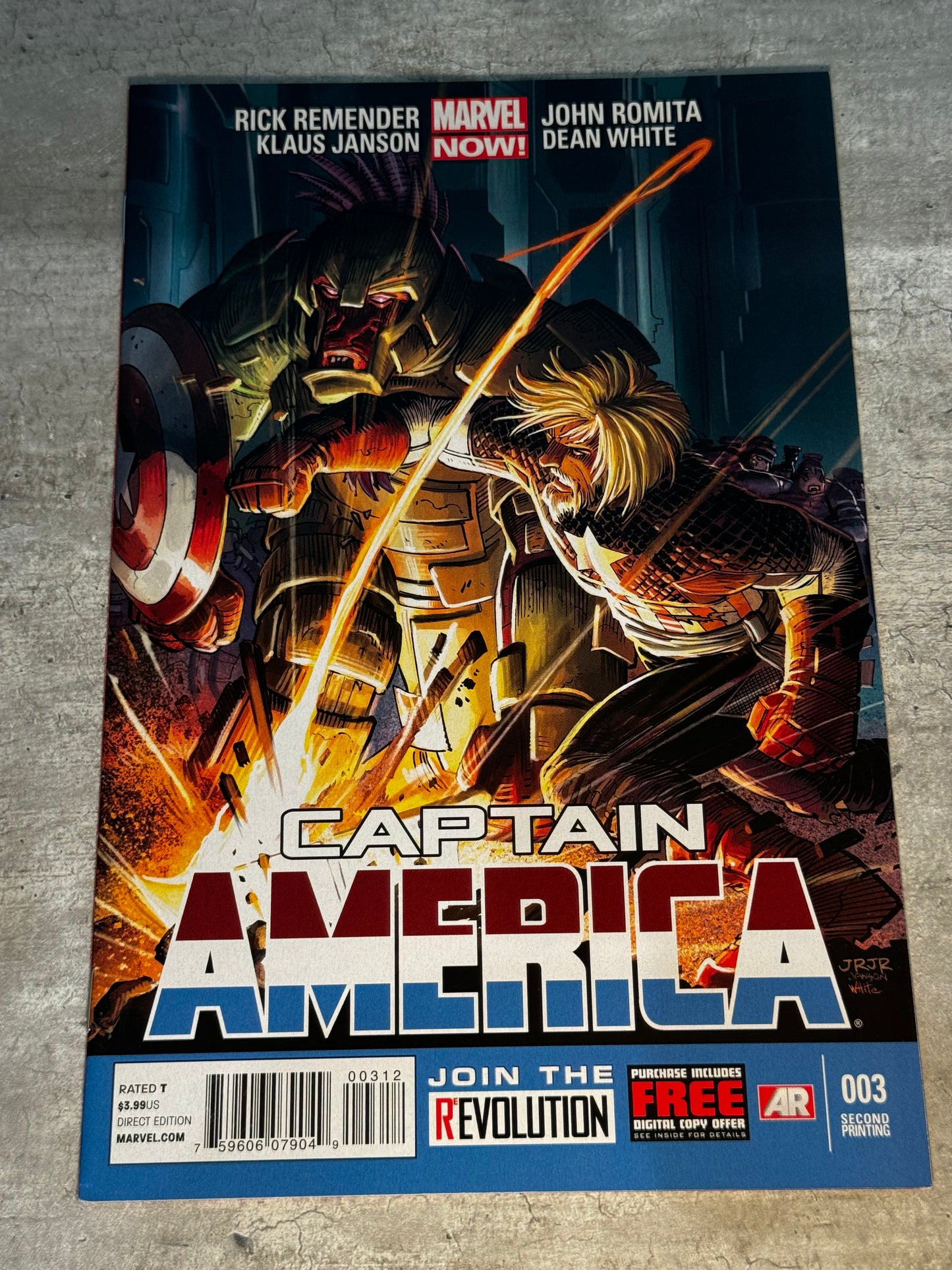 2013 - Marvel Comics - Captain America, Vol. 7 #3 - NM - English 1