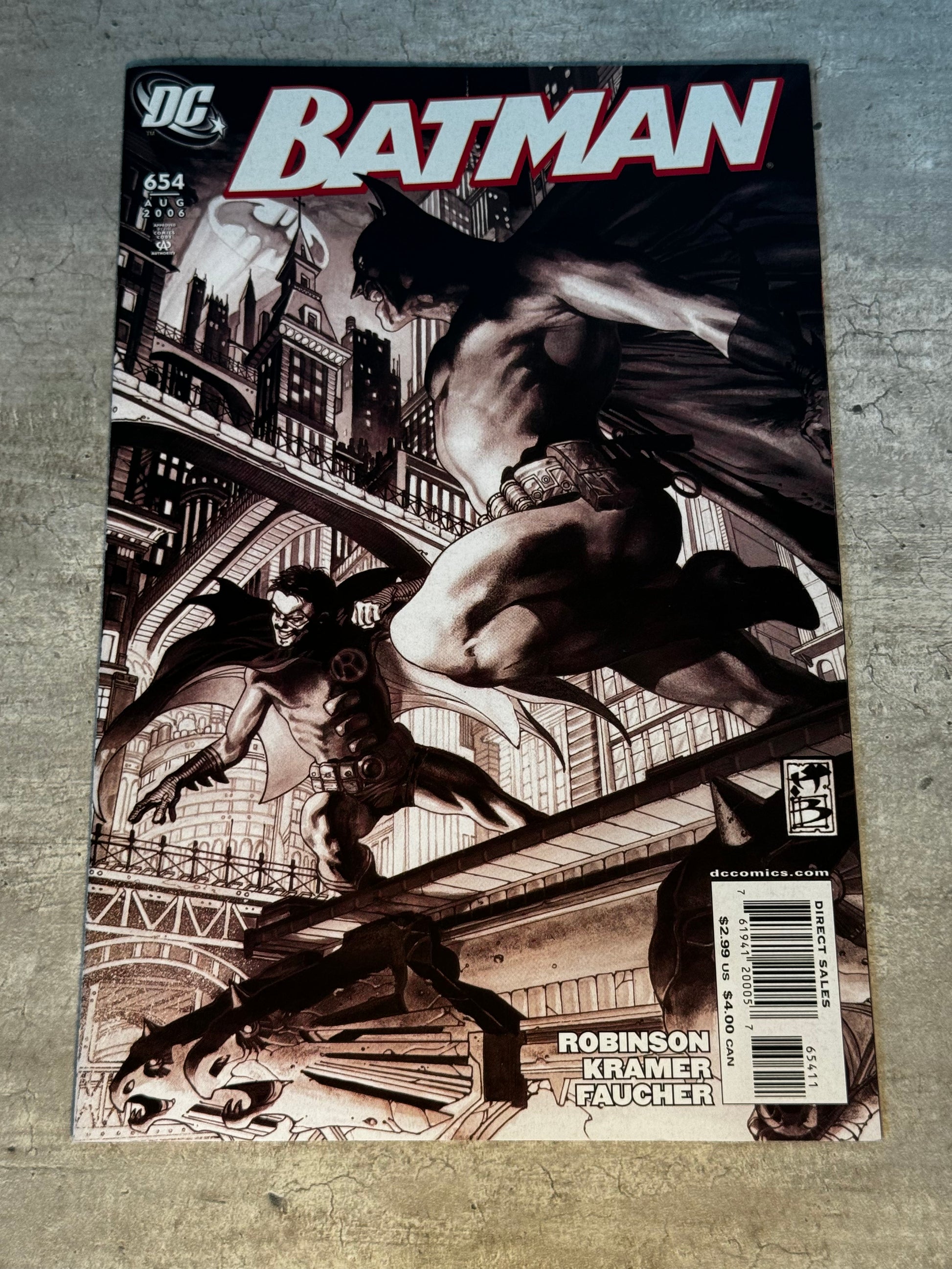 2006 - DC Comics - Batman, Vol. 1 #654 - NM- - English 1