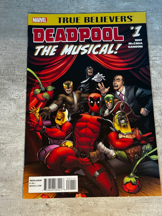 2016 - Marvel Comics - True Believers: Deadpool - The Musical! #1 - NM - English 1