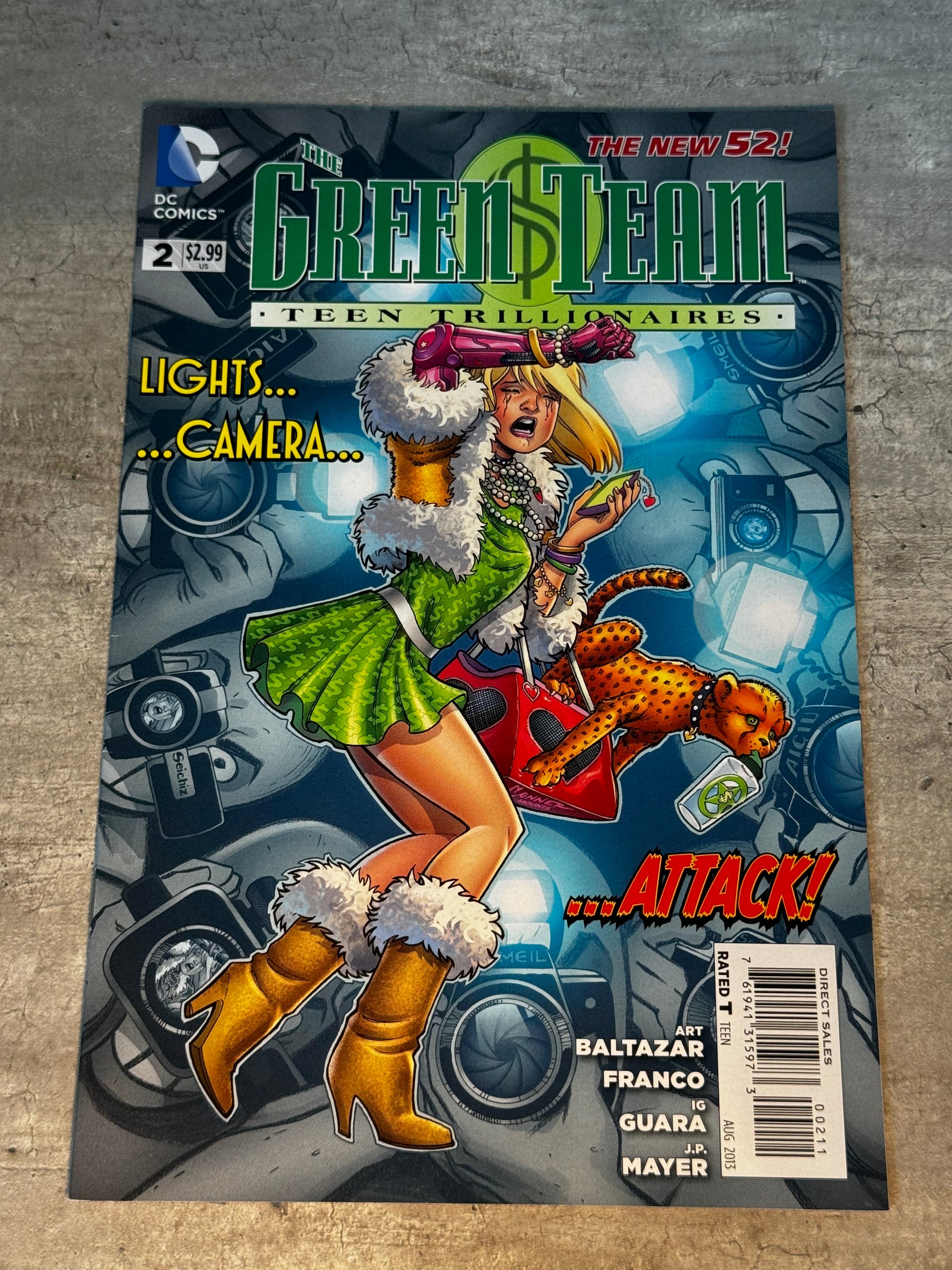 2013 - DC Comics - The Green Team: Teen Trillionaires #2 - NM - English 1