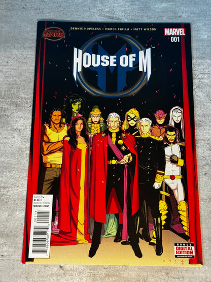 2015 - Marvel Comics - House of M, Vol. 2 #1 - NM- - English 1