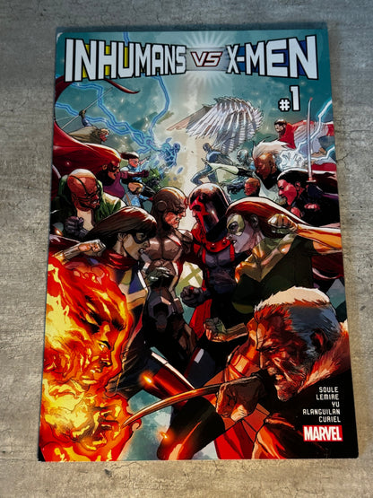 2016 - Marvel Comics - Inhumans vs. X-Men #1 - NM- - English 1