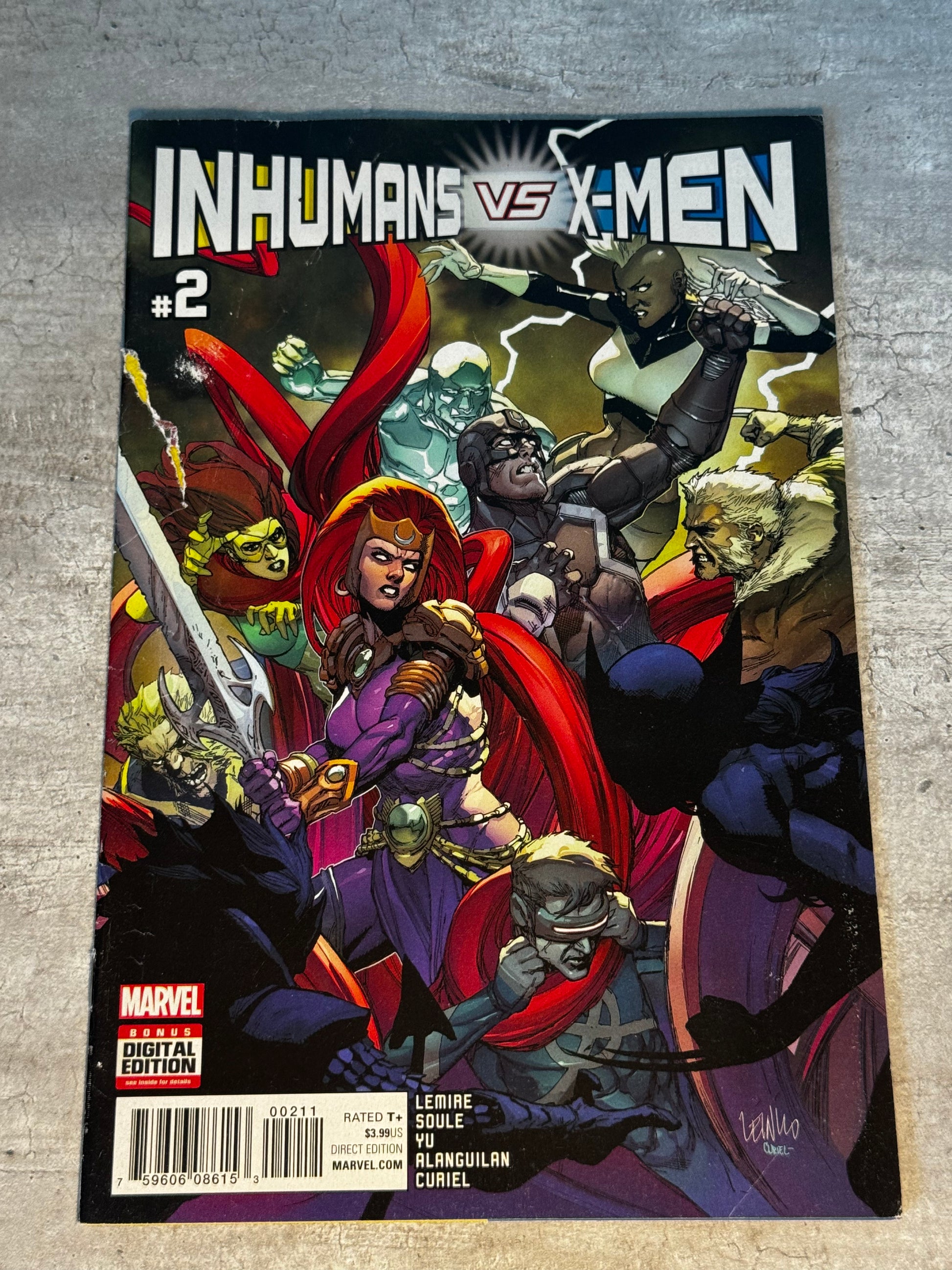 2017 - Marvel Comics - Inhumans vs. X-Men #2 - VF- - English 1