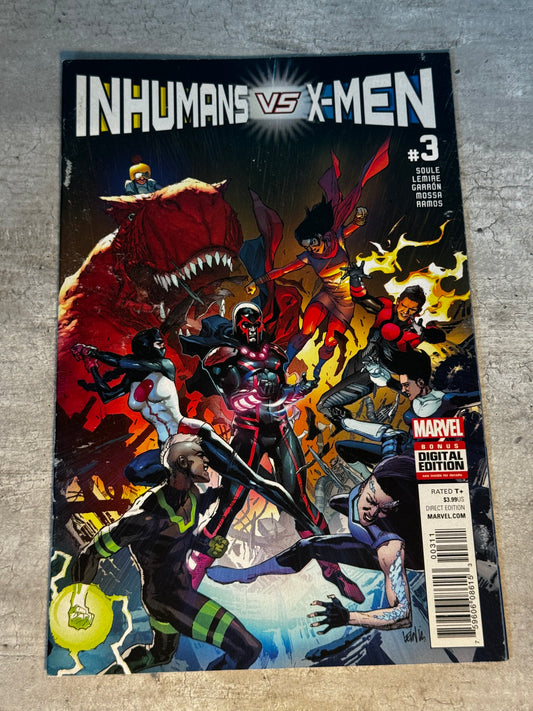 2017 - Marvel Comics - Inhumans vs. X-Men #3 - NM - English 1