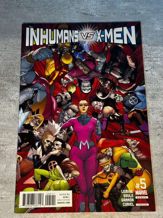 2017 - Marvel Comics - Inhumans vs. X-Men #5 - NM - English 1