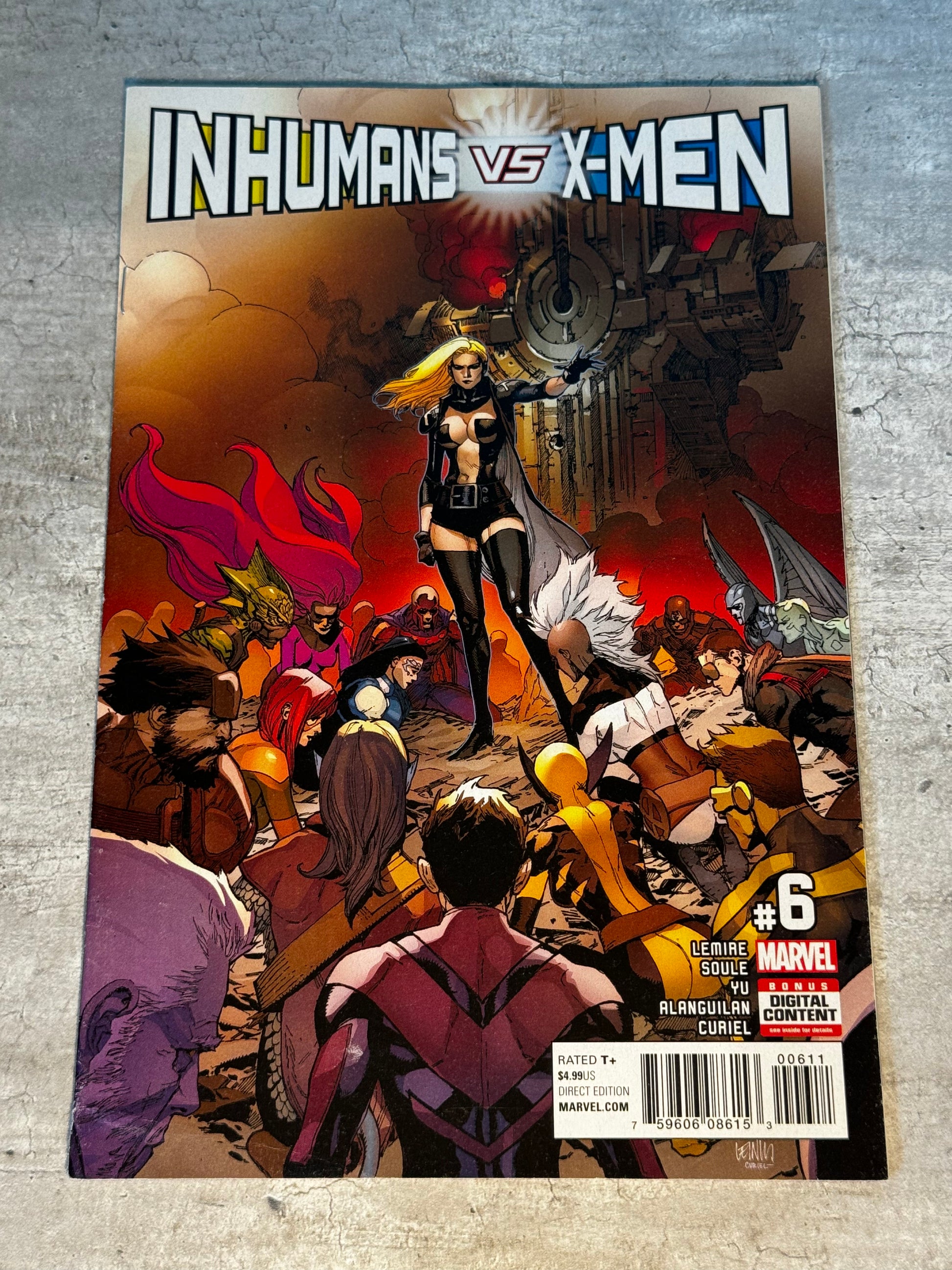 2017 - Marvel Comics - Inhumans vs. X-Men #6 - NM - English 1