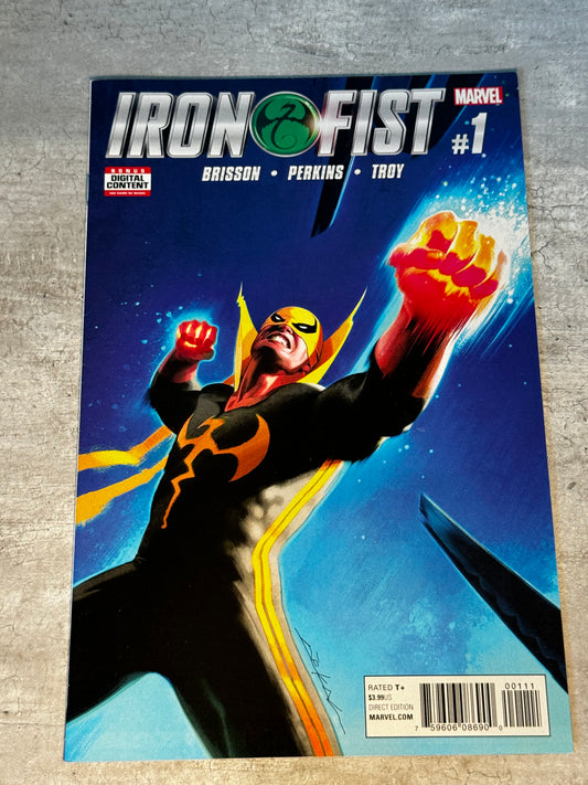 2017 - Marvel Comics - Iron Fist, Vol. 5 #1 - NM - English 1