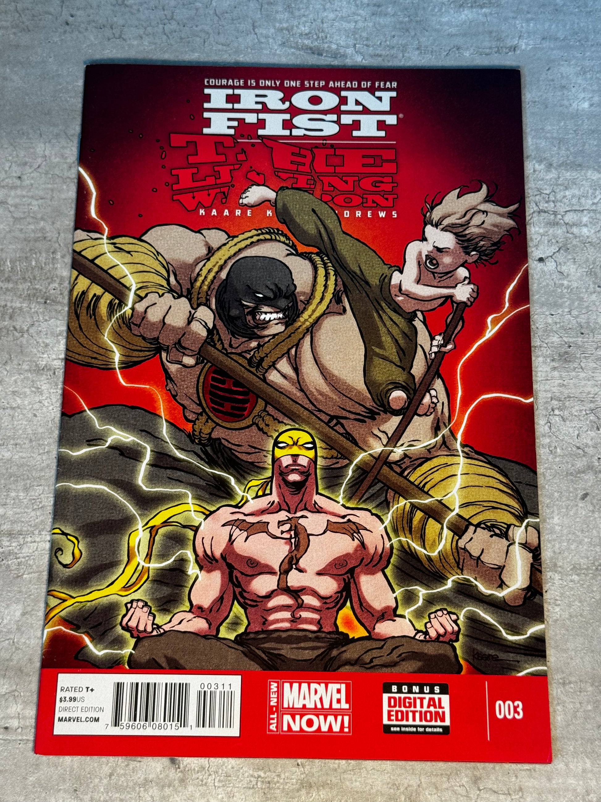 2014 - Marvel Comics - Iron Fist: The Living Weapon #3 - NM - English 1