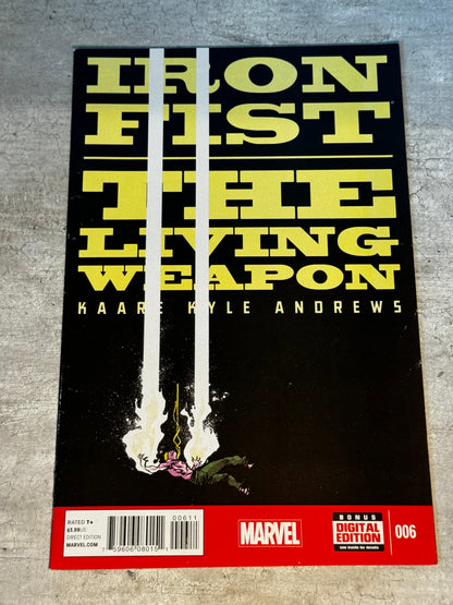 2014 - Marvel Comics - Iron Fist: The Living Weapon #6 - NM - English 1