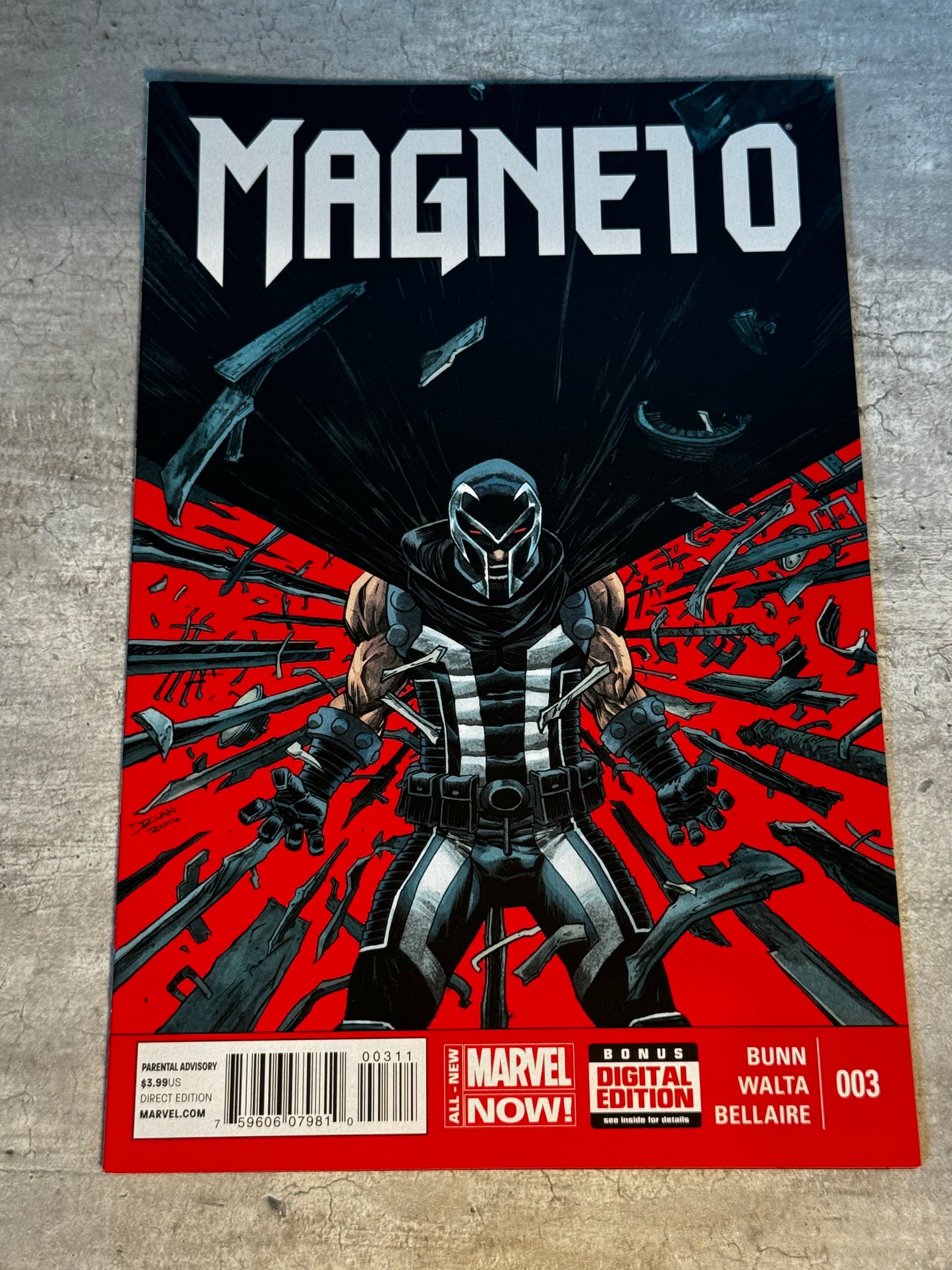 2014 - Marvel Comics - Magneto, Vol. 3 #3 - NM+ - English 1