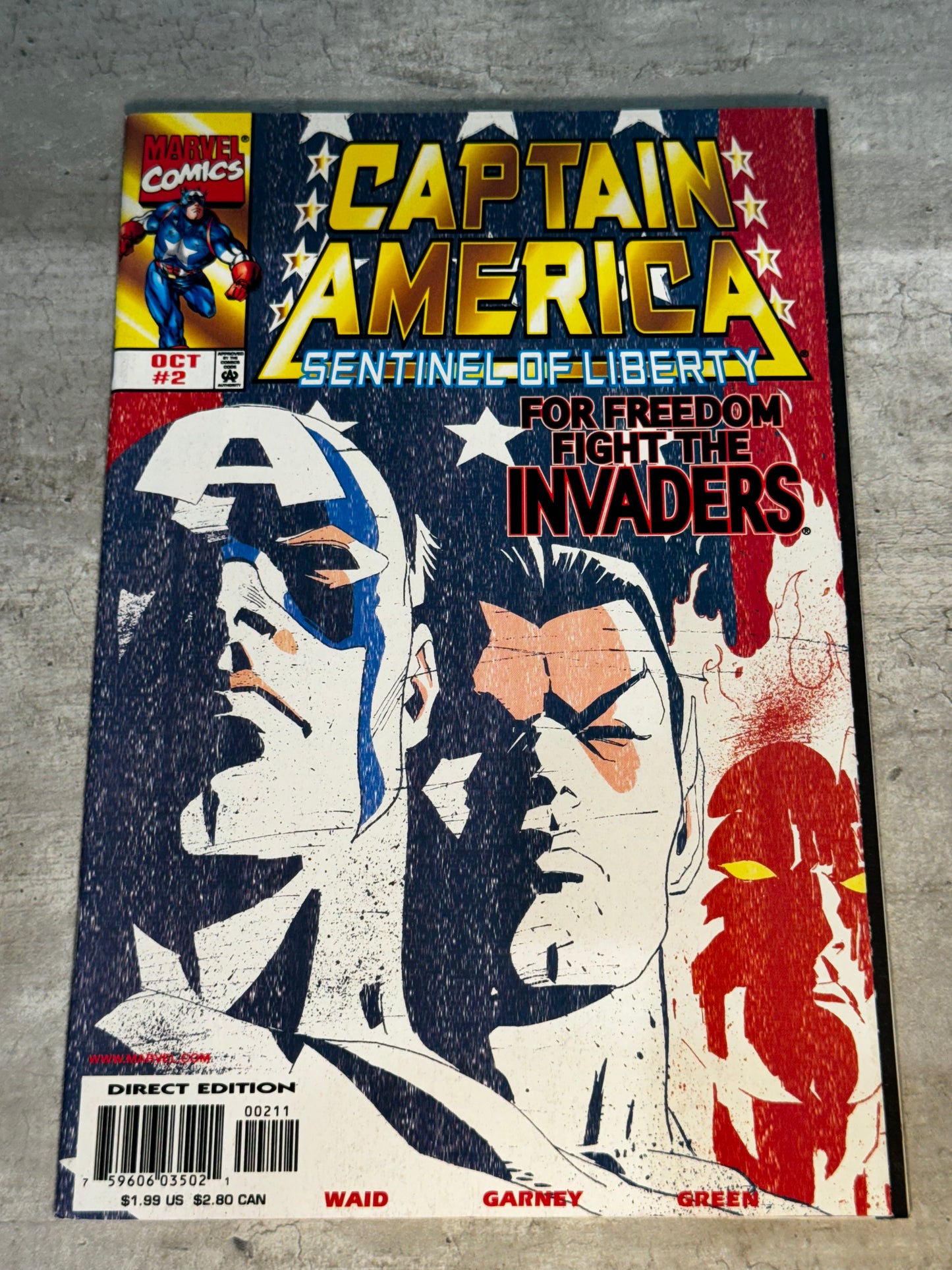 1998 - Marvel Comics - Captain America: Sentinel of Liberty, Vol. 1 #2 - VF/NM - English 1