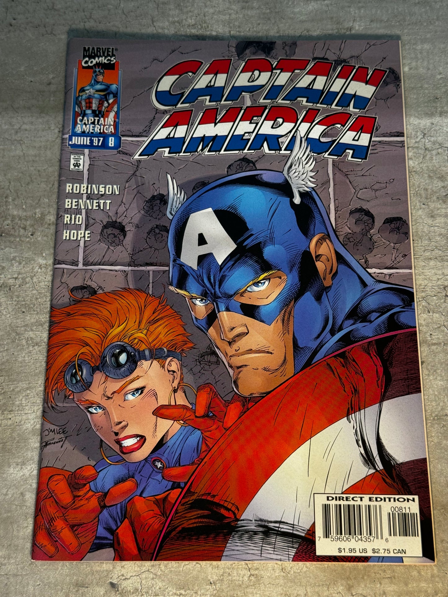 1997 - Marvel Comics - Captain America, Vol. 2 #8 - VF/NM - English 1