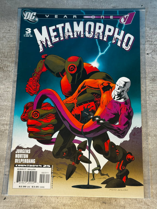 2008 - DC Comics - Metamorpho: Year One #3 - VF/NM - English 1