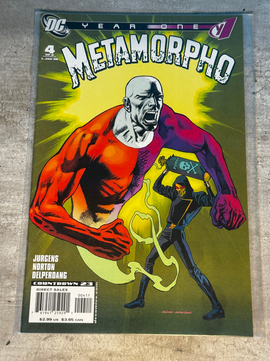 2008 - DC Comics - Metamorpho: Year One #4 - VF/NM - English 1