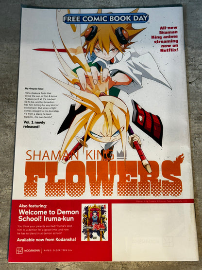 2023 - Kodansha Comics - Free Comic Book Day 2023 (Kodansha: Shaman King Flowers & Demon School Sampler) #1 - NM- - English 1