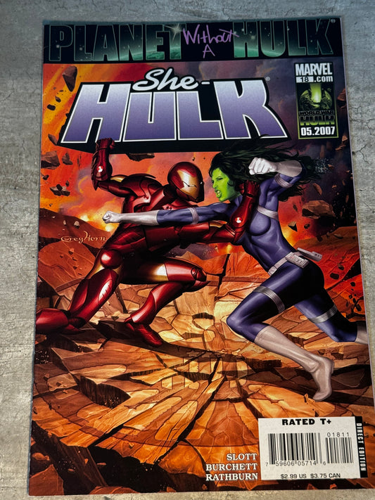 2007 - Marvel Comics - She-Hulk, Vol. 2 #18 - NM- - English 1