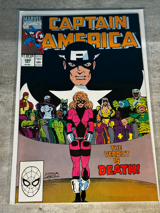 1990 - Marvel Comics - Captain America, Vol. 1 #380 - NM - English 1