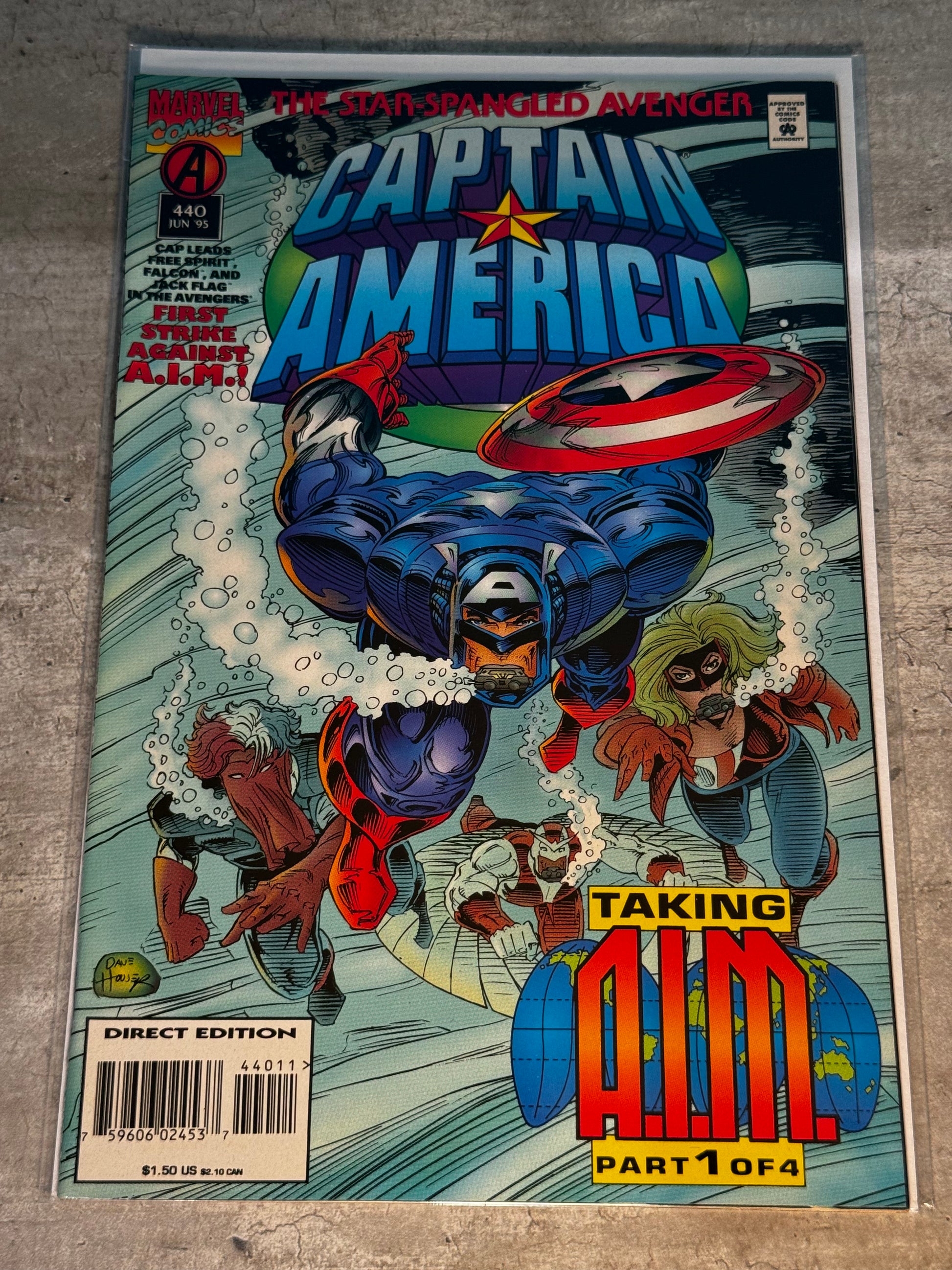 1995 - Marvel Comics - Captain America, Vol. 1 #440 - NM - English 1