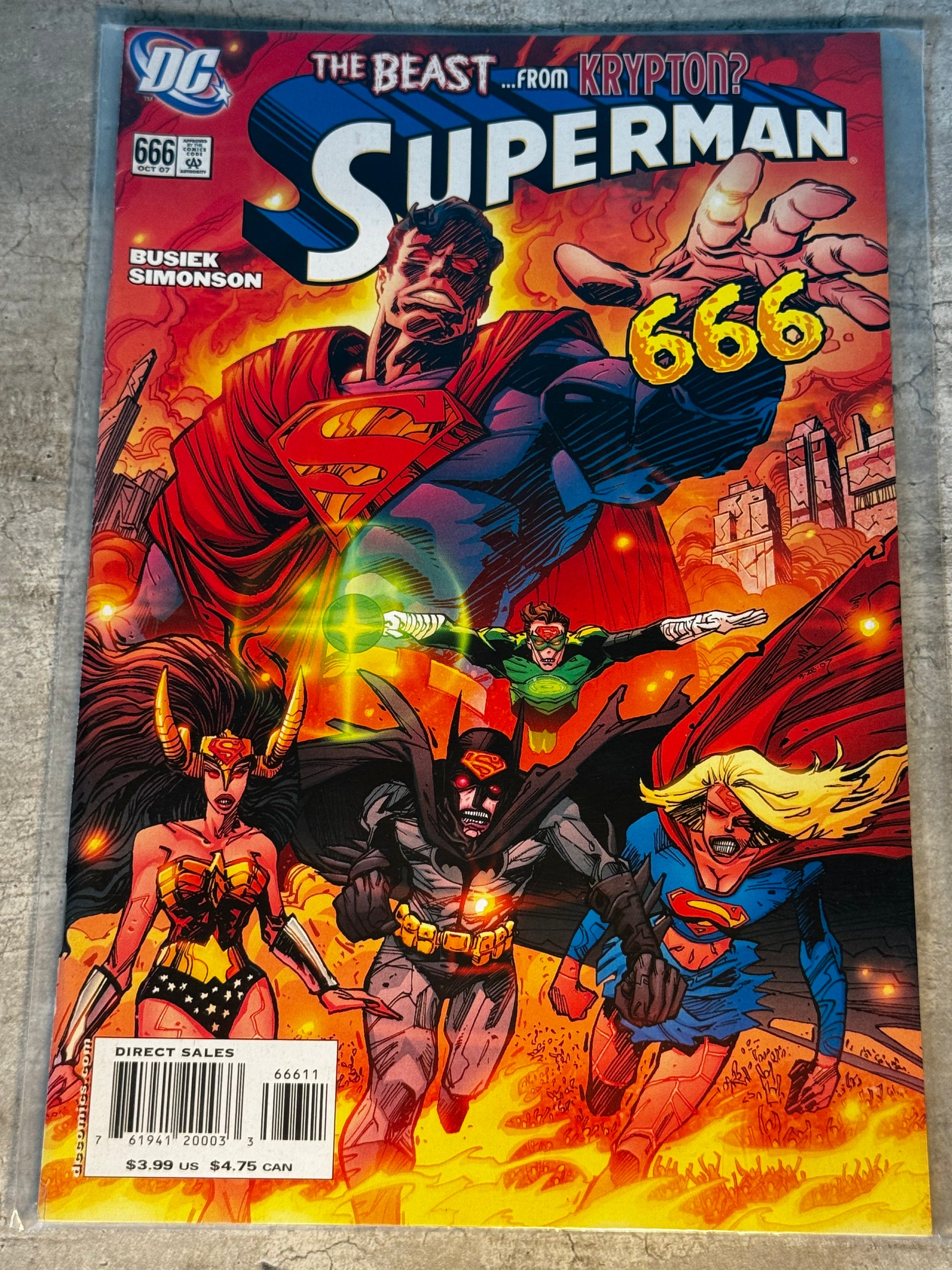 2007 - DC Comics - Superman, Vol. 1 #666 - NM- - English 1