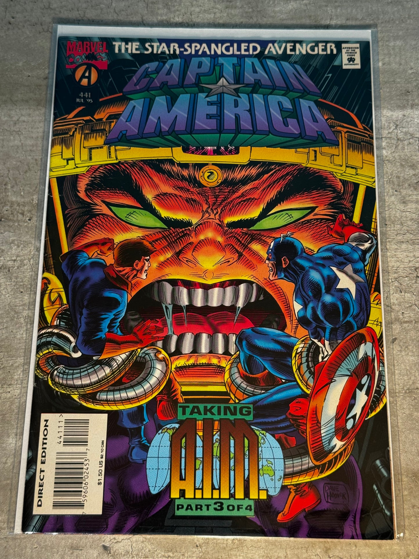 1995 - Marvel Comics - Captain America, Vol. 1 #441 - NM - English 1