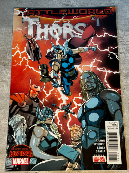 2015 - Marvel Comics - Thors #1 - NM- - English 1