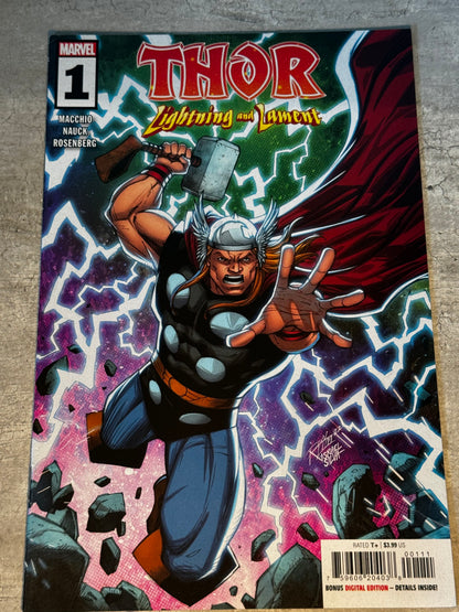 2022 - Marvel Comics - Thor: Lightning and Lament #1 - NM- - English 1