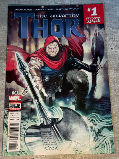 2016 - Marvel Comics - Unworthy Thor, Vol. 1 #1 - NM - English 1