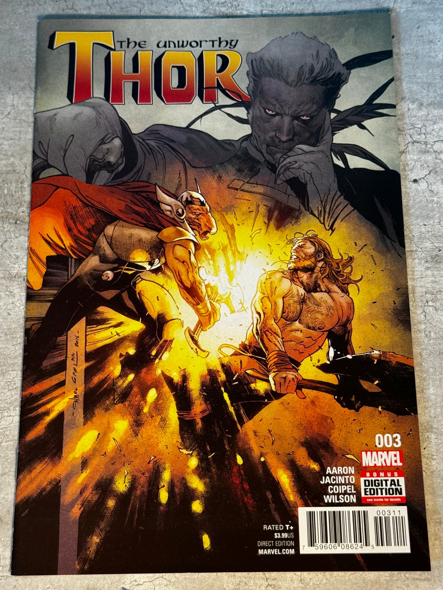 2017 - Marvel Comics - Unworthy Thor, Vol. 1 #3 - NM - English 1