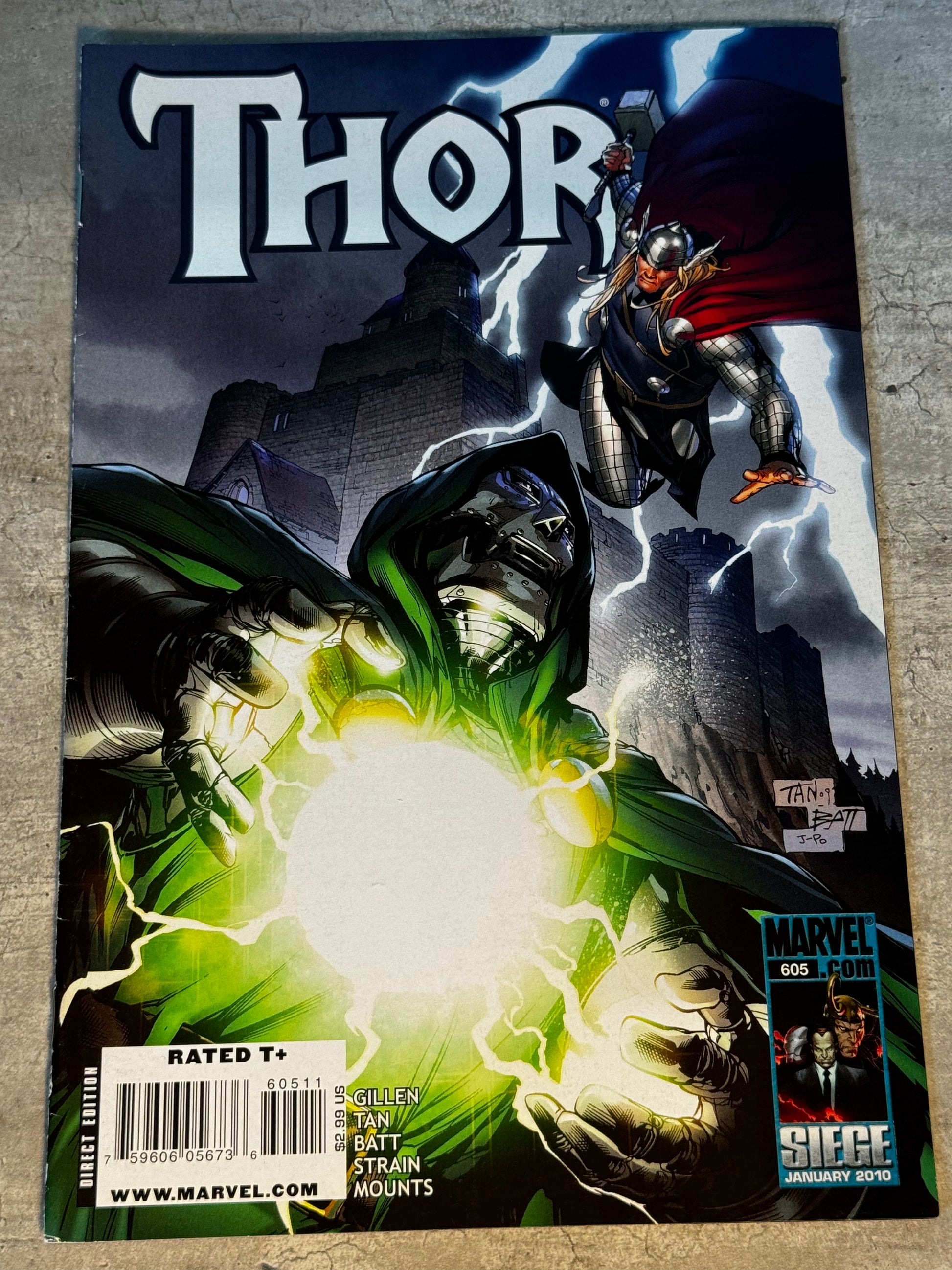 2009 - Marvel Comics - Thor, Vol. 3 #605 - NM - English 1