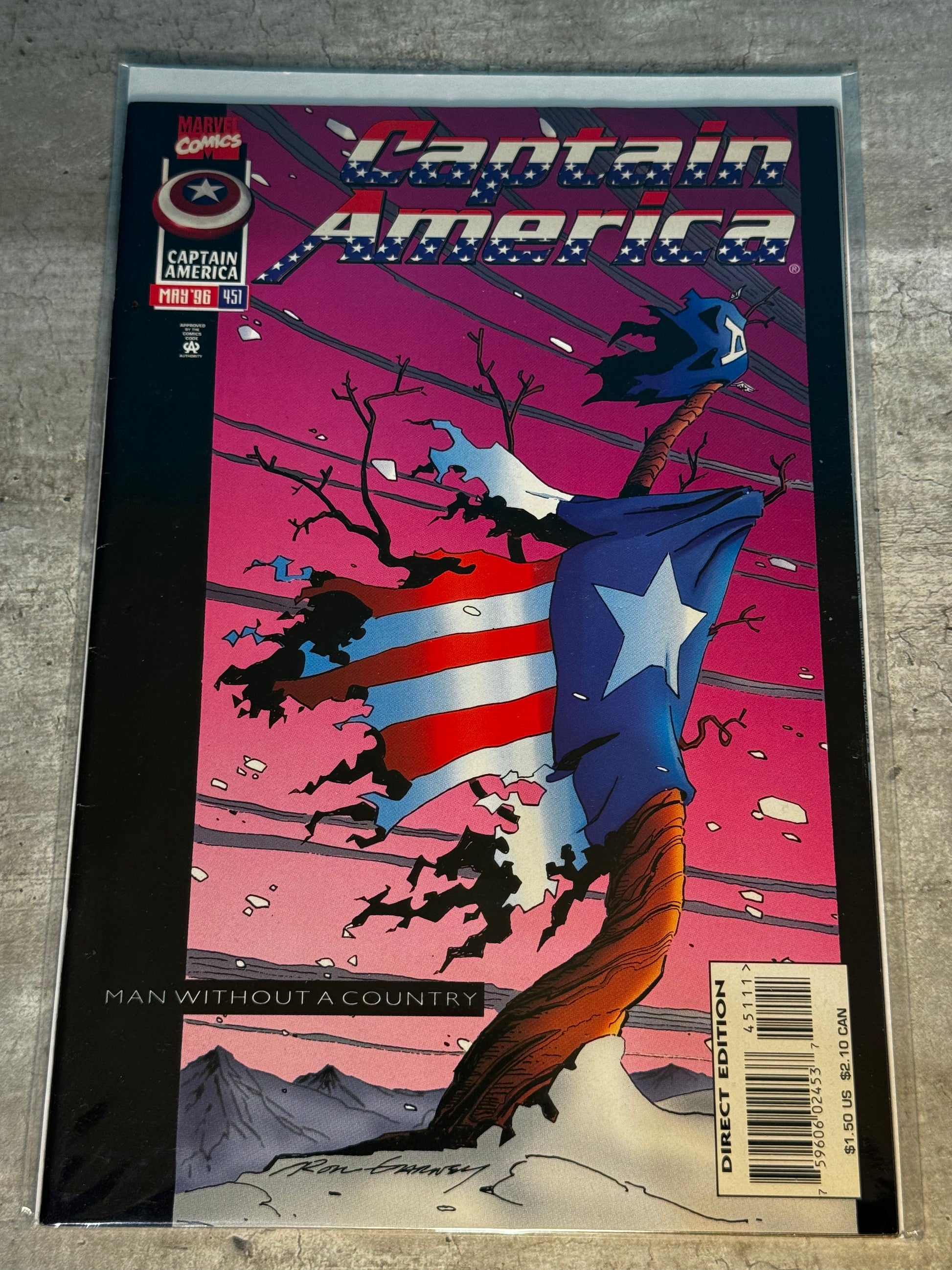 1996 - Marvel Comics - Captain America, Vol. 1 #451 - NM - English 1