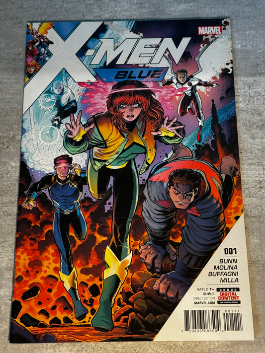 2017 - Marvel Comics - X-Men: Blue #1 - NM - English 1