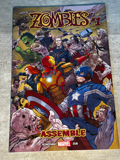 2017 - Marvel Comics - Zombies: Assemble #1 - NM - English 1