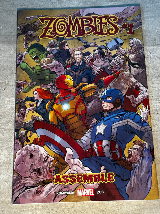 2017 - Marvel Comics - Zombies: Assemble #1 - NM - English 1