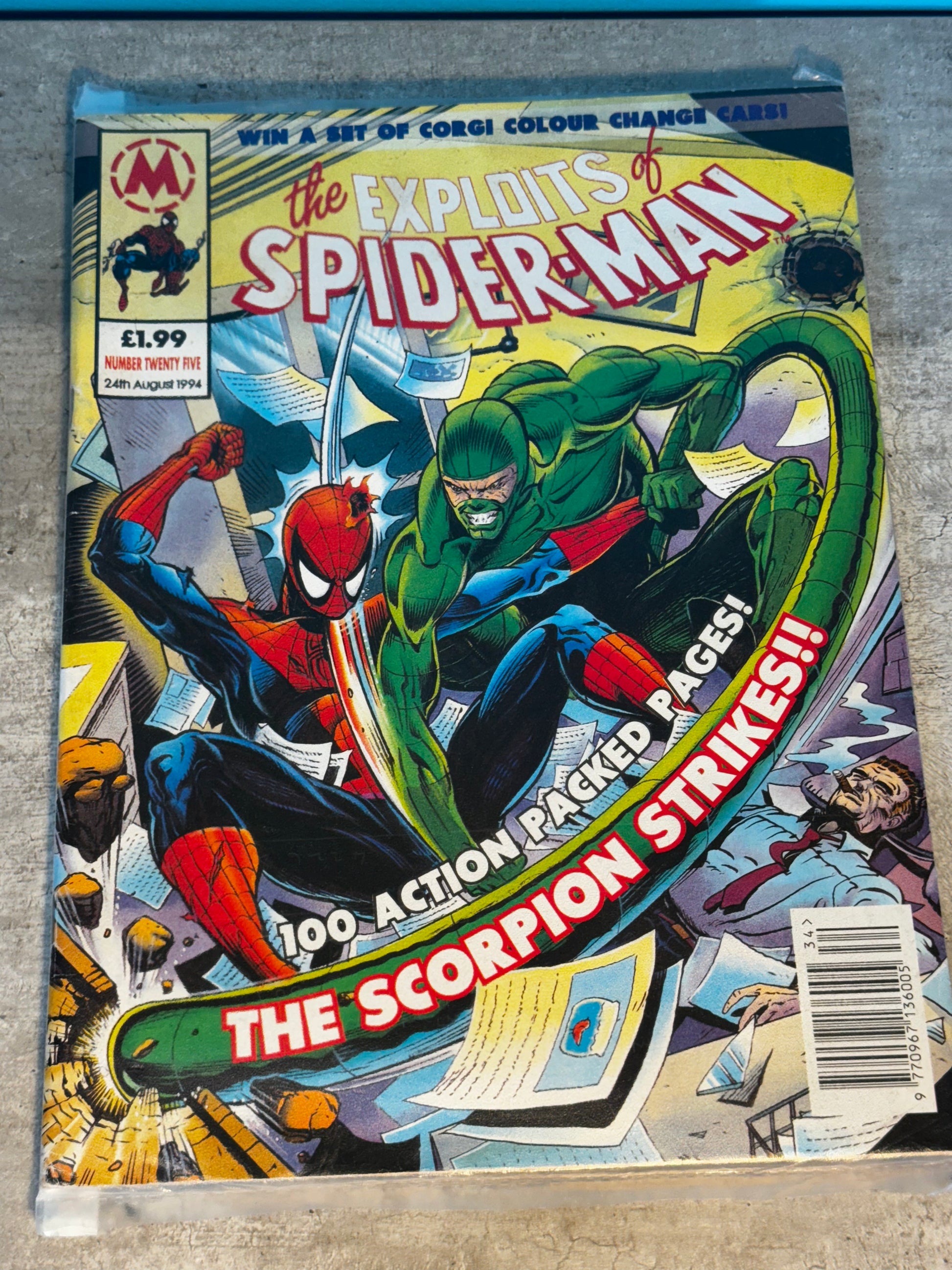 1992 - Marvel Comics - The Exploits of Spider-Man #25 - VF/NM - English 1