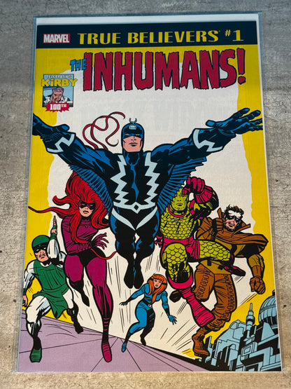 2017 - Marvel Comics - True Believers: Kirby 100th: Inhumans #1 #1 - NM/M - English 1