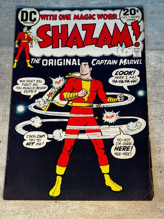 1973 - DC Comics - Shazam!, Vol. 1 #5 - F/VF - English 1