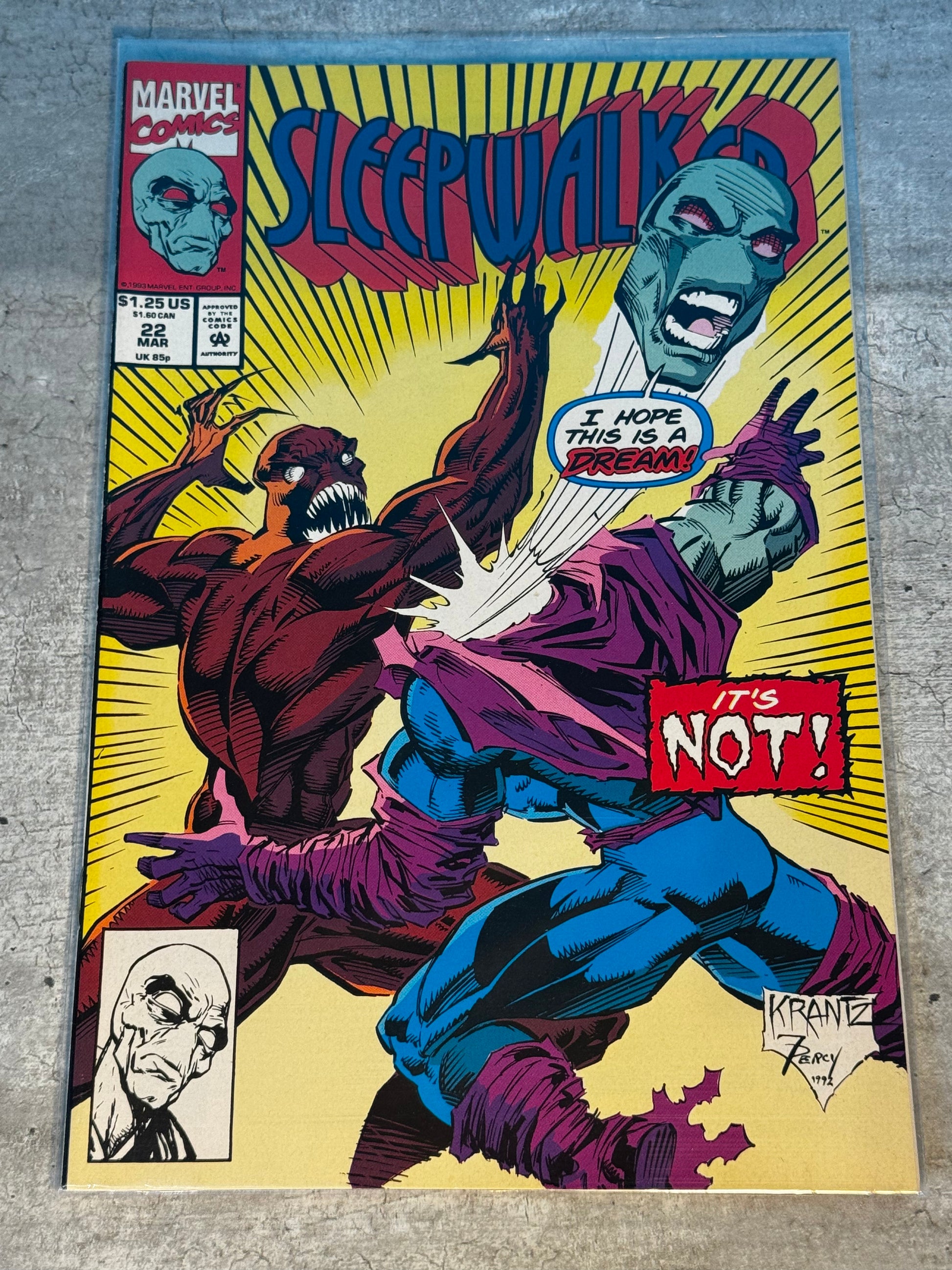 1993 - Marvel Comics - Sleepwalker #22 - VF - English 1