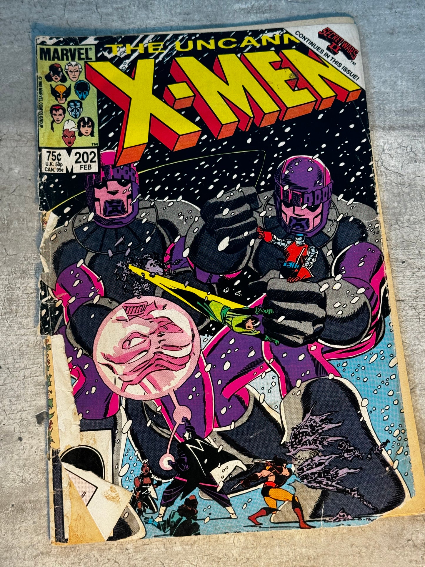 1985 - Marvel Comics - Uncanny X-Men, Vol. 1 #202 - VG - English 1