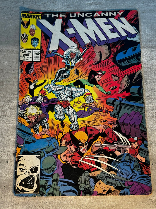 1988 - Marvel Comics - Uncanny X-Men, Vol. 1 #238 - F/VF - English 1