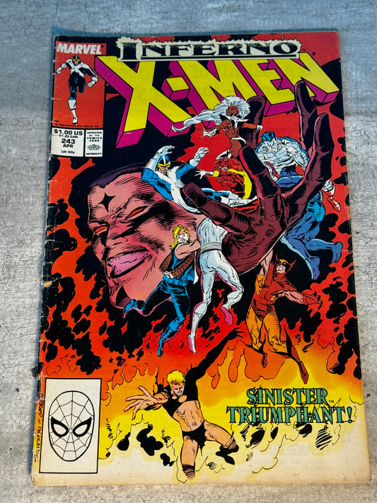 1989 - Marvel Comics - Uncanny X-Men, Vol. 1 #243 - F/VF - English 1