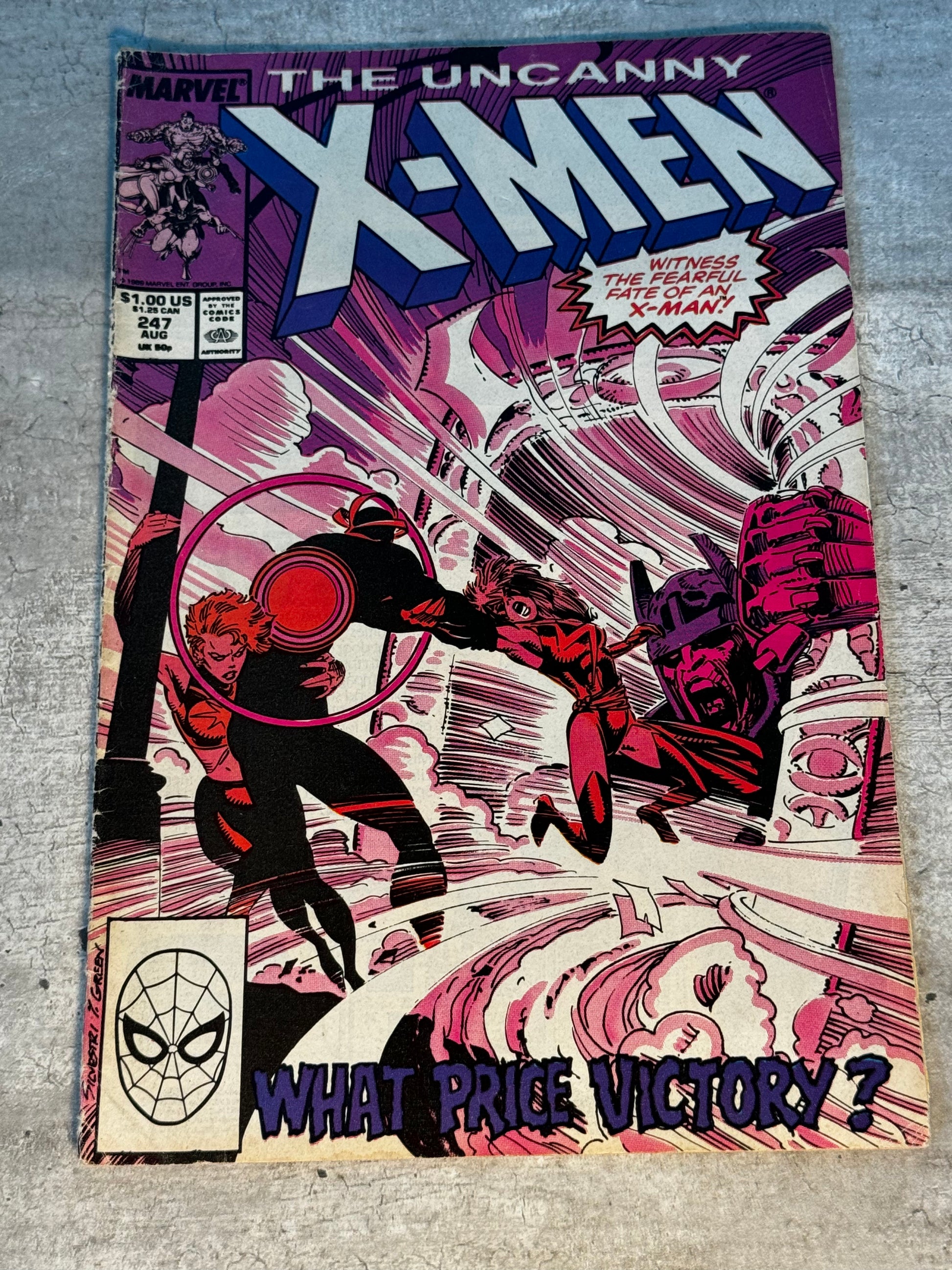 1989 - Marvel Comics - Uncanny X-Men, Vol. 1 #247 - VG/F - English 1