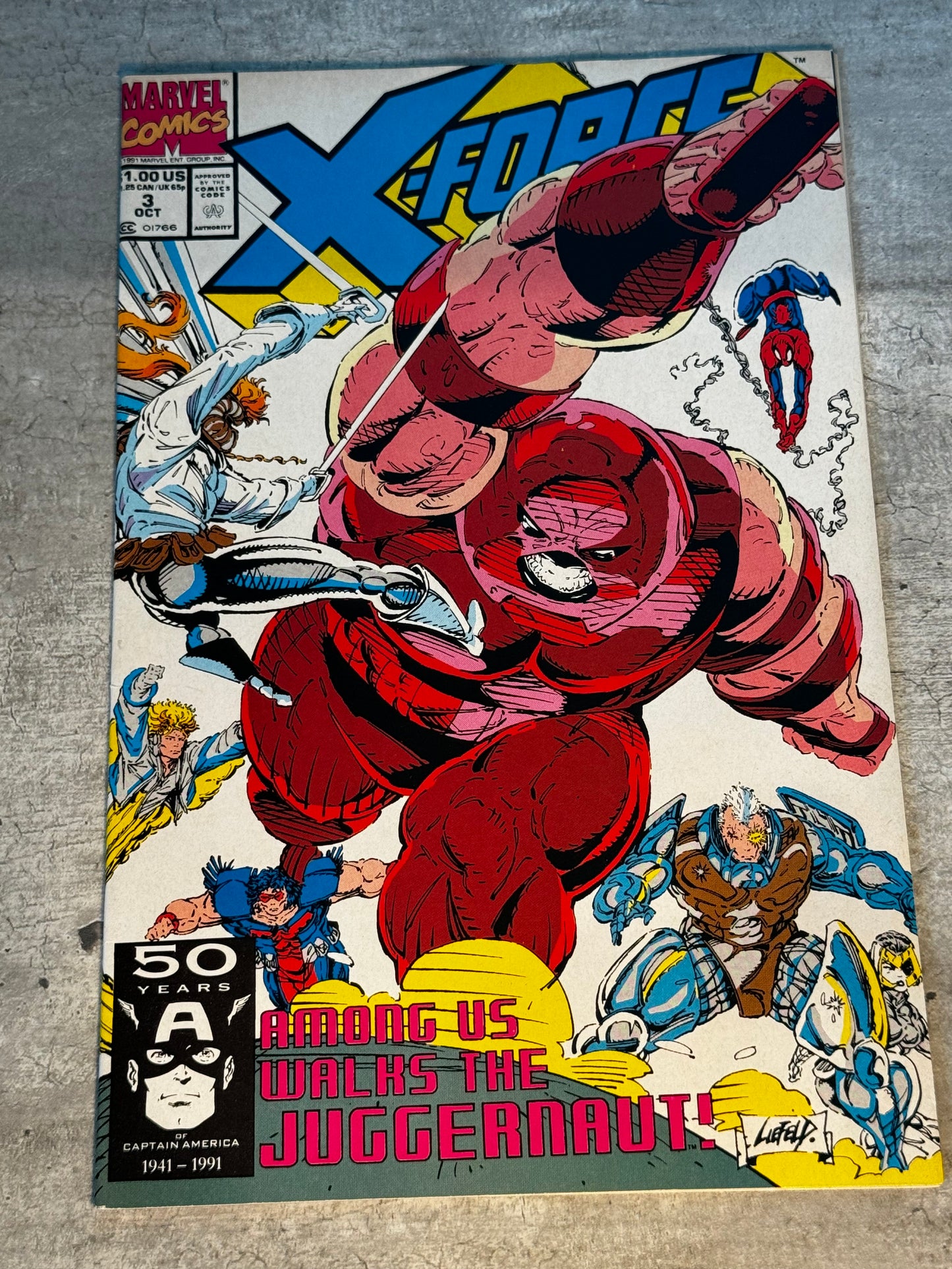 1991 - Marvel Comics - X-Force, Vol. 1 #3 - VF/NM - English 1