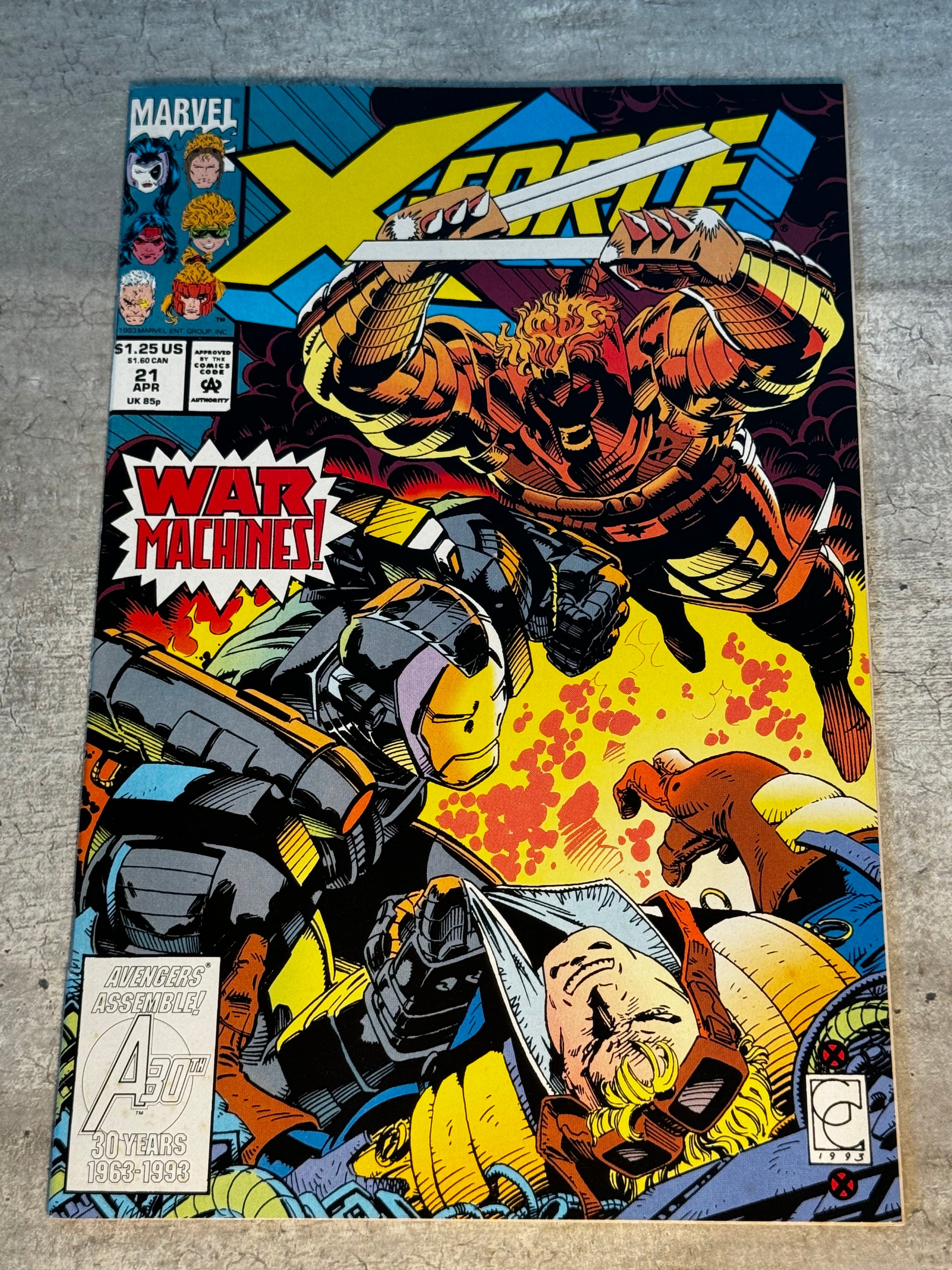 1993 - Marvel Comics - X-Force, Vol. 1 #21 - VF/NM - English 1