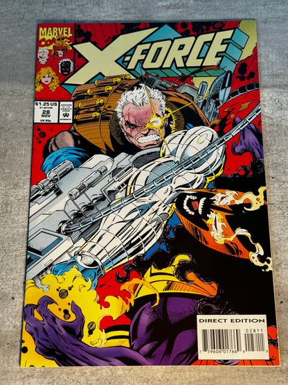 1993 - Marvel Comics - X-Force, Vol. 1 #28 - VF/NM - English 1