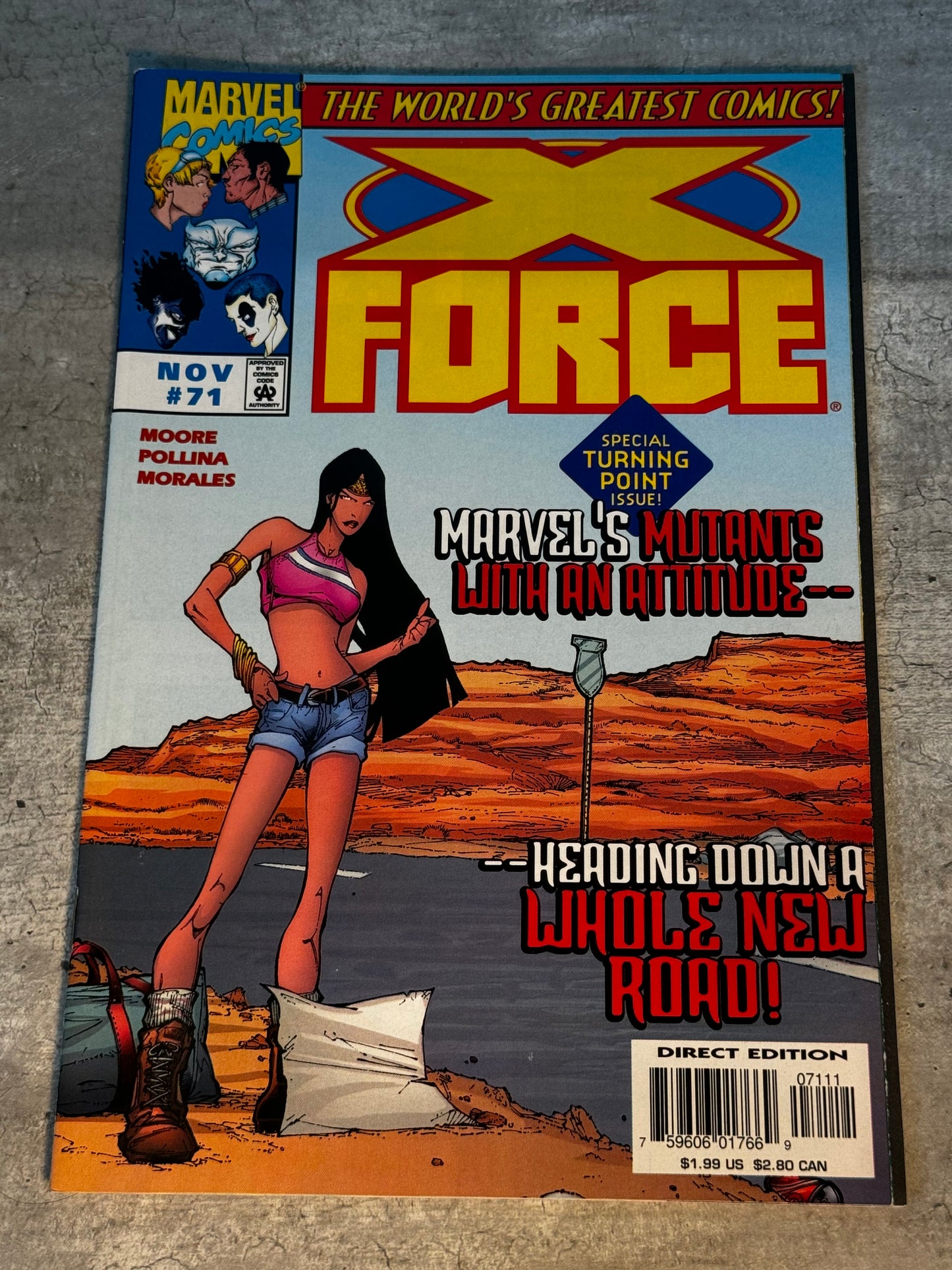 1997 - Marvel Comics - X-Force, Vol. 1 #71 - VF/NM - English 1