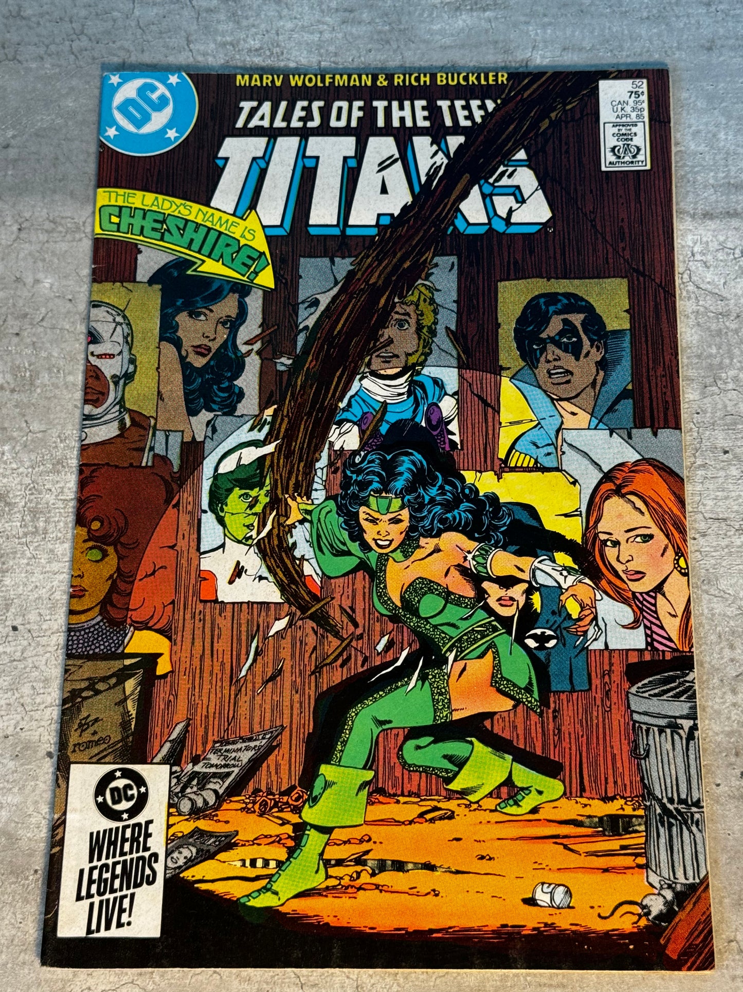 1985 - DC Comics - Tales of the Teen Titans #52 - VF- - English 1