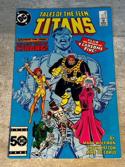 1985 - DC Comics - Tales of the Teen Titans #56 - VF - English 1