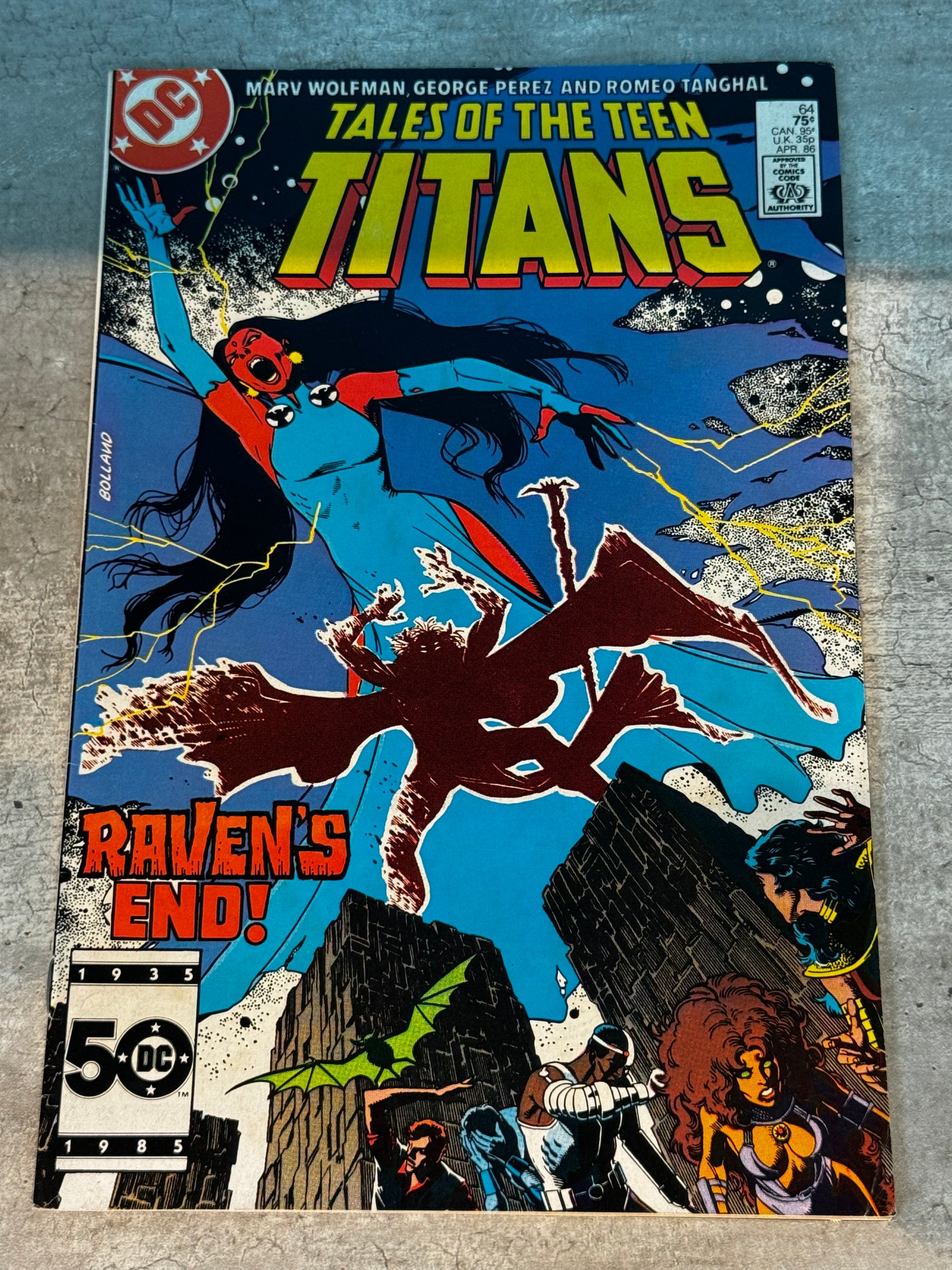 1986 - DC Comics - Tales of the Teen Titans #64 - VF- - English 1