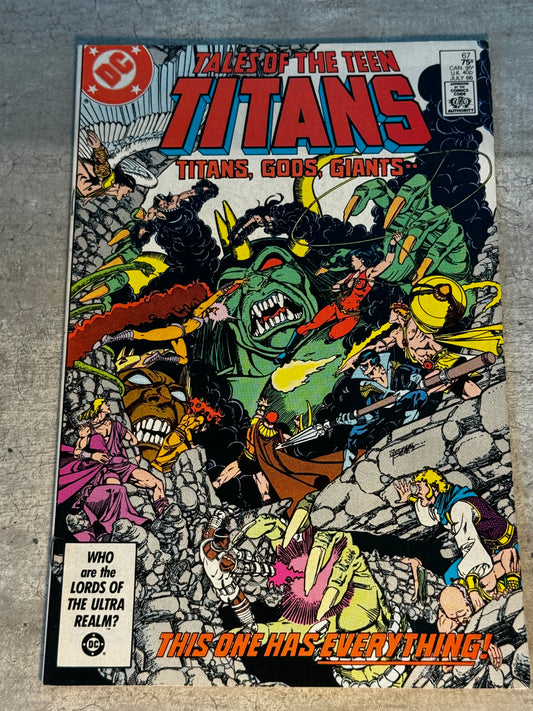 1986 - DC Comics - Tales of the Teen Titans #67 - VF- - English 1